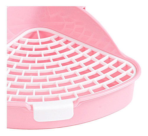 - Caja De Arena For Conejos, Bandeja De Arena Esquinera Para