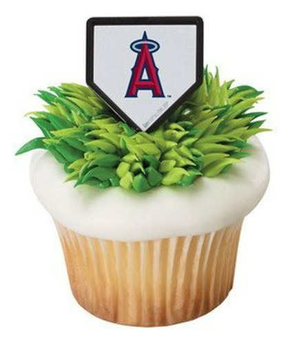 Anillos De Cupcakes Con Logo Del Equipo De Béisbol Mlb Anahe