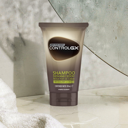 Shampoo Controlgx Just for men en tubo depresible de 118mL por 1 unidad