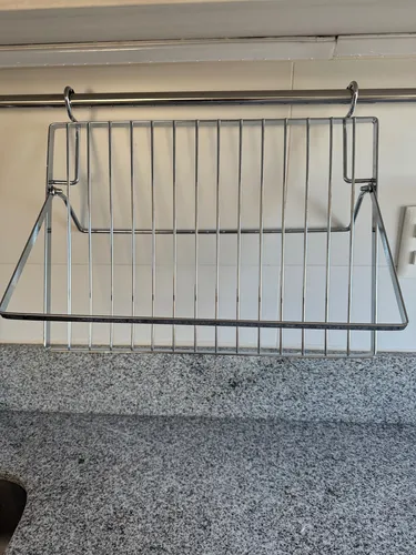 Accesorios Barra Cocina - Cubiertero Y Soporte/escurridor Plateado