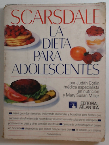 Scarsdale La Dieta Para Adolescentes - Corlin, Judith