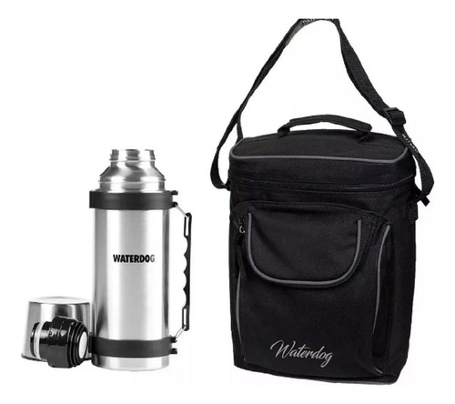 Bolso Matero Spinit  + Termo Waterdog Equipo Portatermo Mate