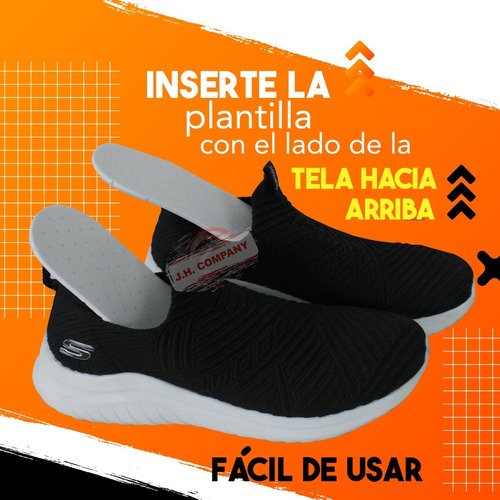 Imagen 8 de 9 de Plantillas Acolchonado Anti Impacto Ajustable Zapatos 9910