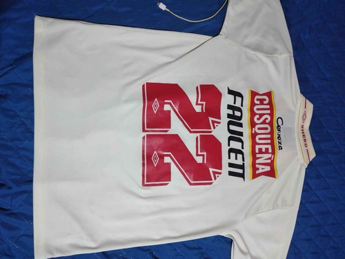 Camiseta Club Universitario De Deportes 1996 Version Retro (Usado)