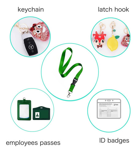 Lanyard Verde Lanyards Lanyards Llaves Lanyards De Libe...
