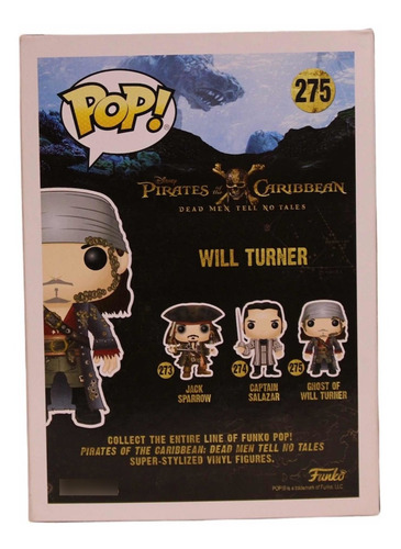 Funko Pop Ghost Of Will Turner # 275