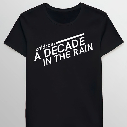 Remera A Decade Of The Rain Coldrain 286