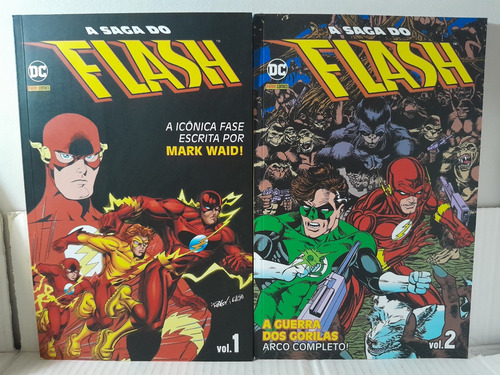 Lote 3 Hq A Saga De Flash Numero 1, 2 E 4 Panini Rjhm (Usado)