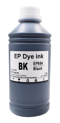 Tinta Dye Premium Compatible Epson T664 1 Lt