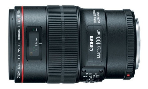 Lente Canon Macro 100mm F2.8l Is Usm (Usado)