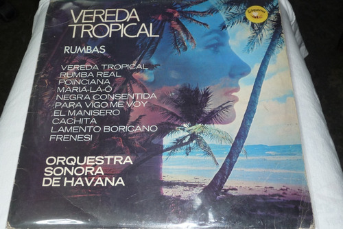 Jch- Orquesta Sonora Habana Vereda Tropical Rumbas Lp