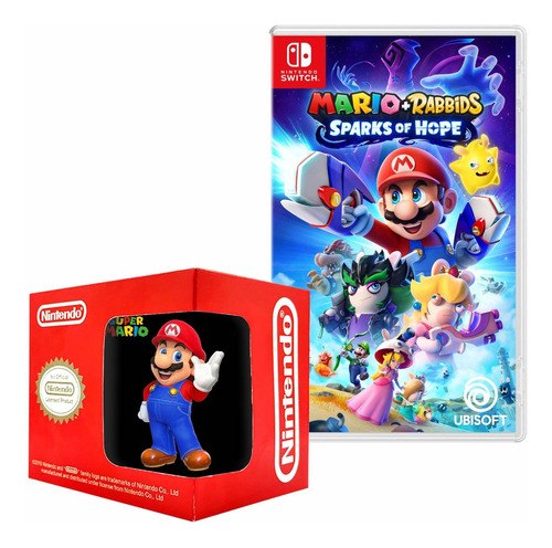 Mario Rabbids Sparks Of Hope Nintendo Switch Y Taza 1