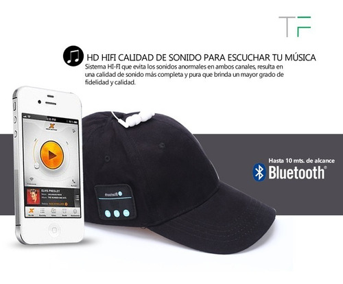 Imagen 5 de 8 de Gorro Con Auriculares Bluetooth
