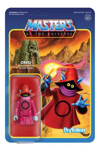 Orko Reaction Figura Super 7 Master Of The Universe