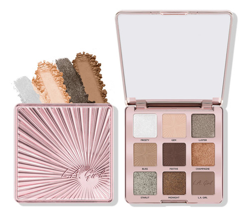 Paleta De Sombras Radiate L.a Girl Color Multicolor