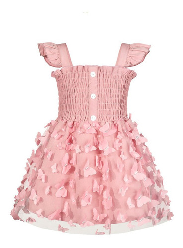 Bebe Vestido De Tul De Mariposa Para Niñas Pequeñas