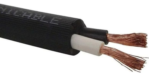 Cable Tpr Argos Negro X 30m En Rollo