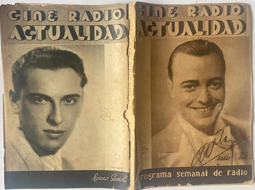 Cine Radio Actualidad Setiembre 1936 Nº 13 Espectáculos Cra1