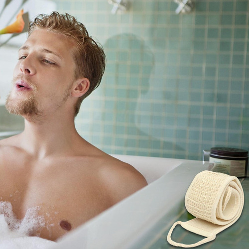 Limpiador De Espalda Para Ducha Para Hombres Esponja De Duch