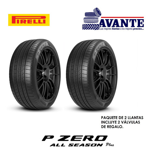 Imagen 1 de 6 de  Llanta 245/45r19 Pirelli Pzero As+ 102y Blk Xl ( Paq. 2 )