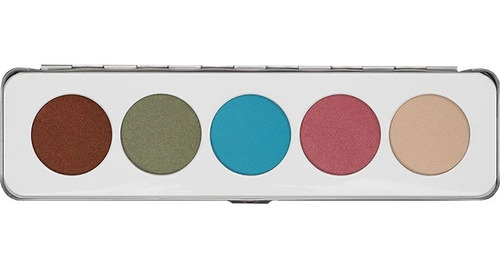 Paleta Profesional De 5 Sombras Iridiscente Kryolan