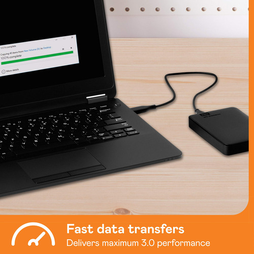 Wd 5tb Elements Portable Hdd, Disco Duro Externo Usb 3.0