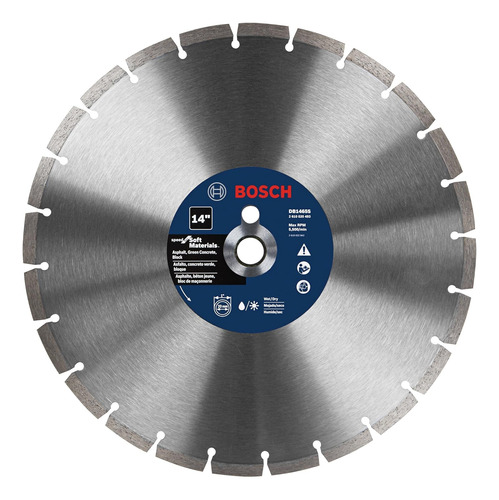 Disco De Diamante Bosch Db1465s Con Borde Segmentado De 14 P