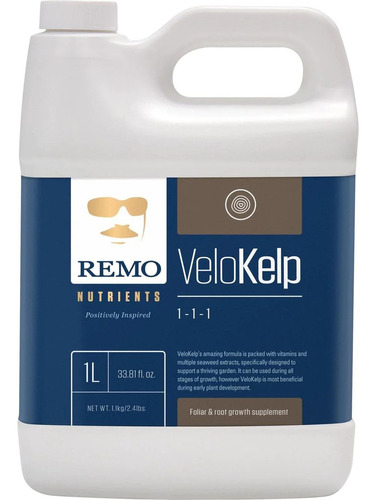 Fertilizante Remo Nutrients Velokelp 1 Litro - (1-1-1)