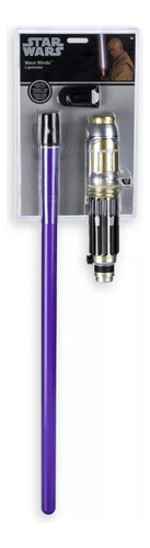 Disney Shop Star Wars Sable De Luz Mace Windu Color Violeta