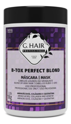 G Hair B-tox Perfect Blond - 1kg