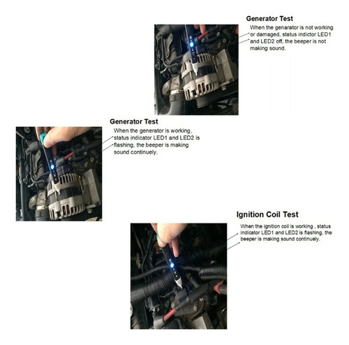 Teste De Caneta De Teste De Bobina De Ignição Automotiva Mst