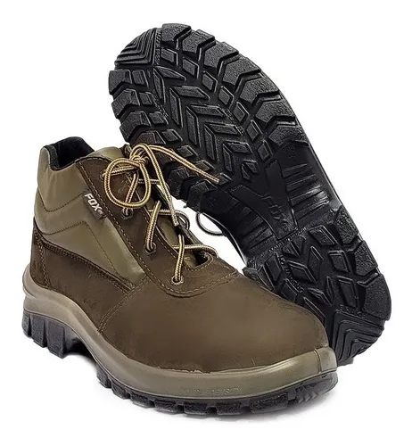 Botina nobuck fox sales