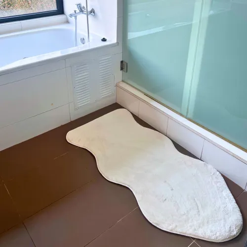 Bajada De Cama Alfombra Manta Peluda 120x60cm