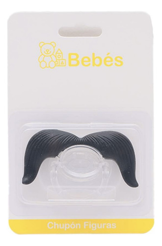 Chupon Bigote De Silicona Libre De Bpa