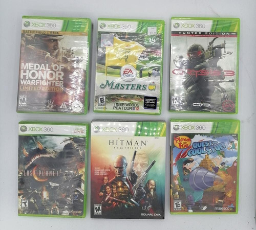 Imagen 5 de 9 de Xbox 360 Juegos Nuevos Originales Y Sellado C/u A 100 Soles!