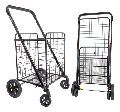 Dbest Products Cruiser Cart Deluxe 2 - Cesta Plegable Para C