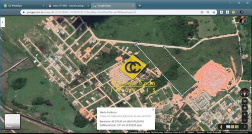 Imagem 4 de 5 de Terreno À Venda, 44000 M² Por R$ 1.550.000,00 - Maria Turri - Rio Das Ostras/rj - Te0410