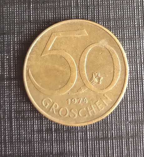 Áustria 50 Groschen 1974 M011