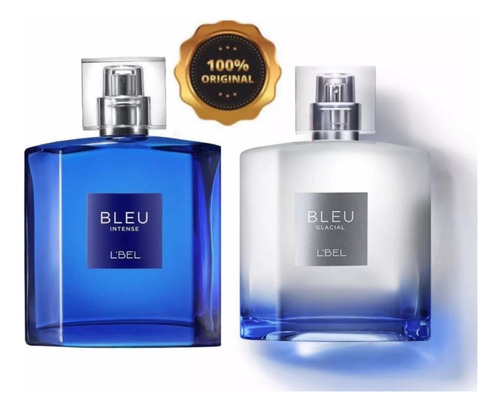 Bleu Intense + Bleu Glacial  Lbel 100% Originales