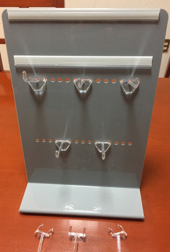 Exhibidor Multiple Vertical Con 10 Ganchos