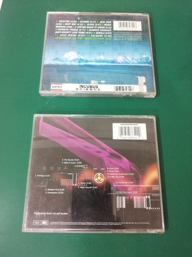 Incubus Science + Make Yourself (Usado)