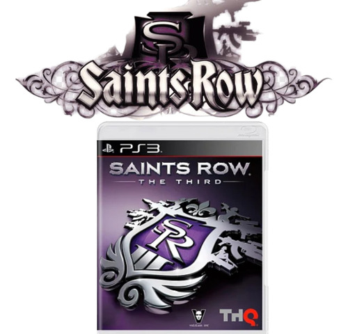 Jogo Ps3 Saints Row The Third - Ps3 Mídia Física (Usado)