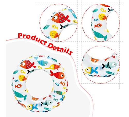 Anillo De Natación Piscina Inflable Flotación Floja