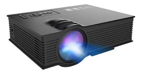 Mini Proyector Led Video Beam 1800 Lumens Wifi Unic Uc68 Color Negro