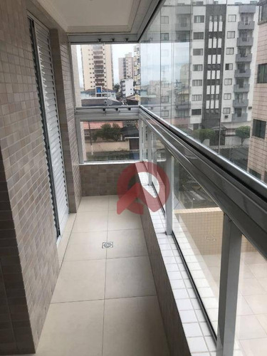 Imagem 6 de 18 de Apartamento Com 2 Dormitórios À Venda, 71 M² Por R$ 350.000,00 - Ocian - Praia Grande/sp - Ap1216