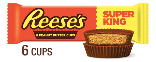 Reese's Milk Chocolate Super King Size Peanut Butter, 4.2oz