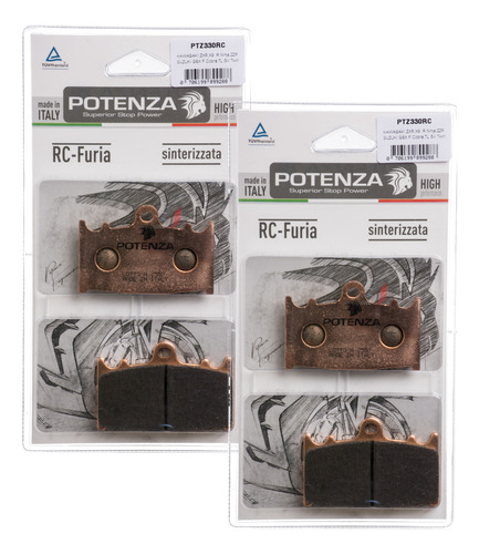 Kit 2 Pastilha Potenza Sint Diant Bandit 1250 1200 650 330rc