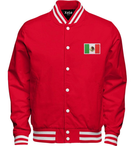 Mx Flag Parche Militar Para Camisas, Mxomx-004, 4 Parches, M