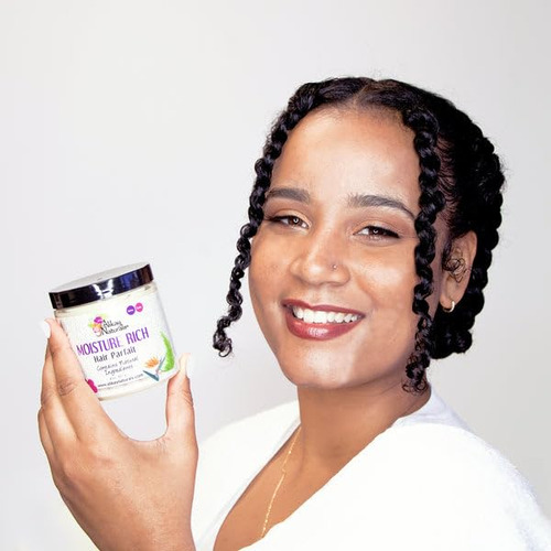 Crema Capilar Alikay Naturals Shea Butter, Argán Y Coco 16