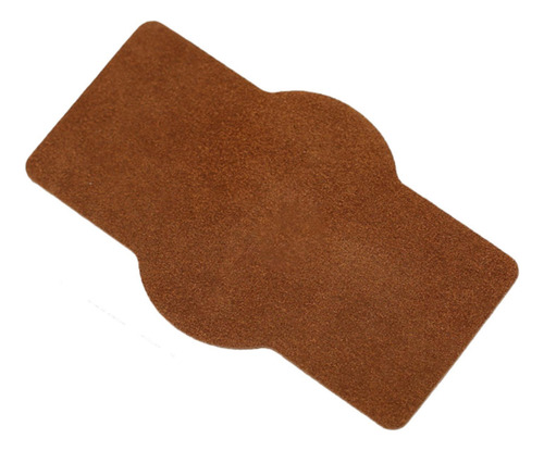 Erhu Pad Antislip Pad Cómoda Suave Pu Cuero Mat B Marrón